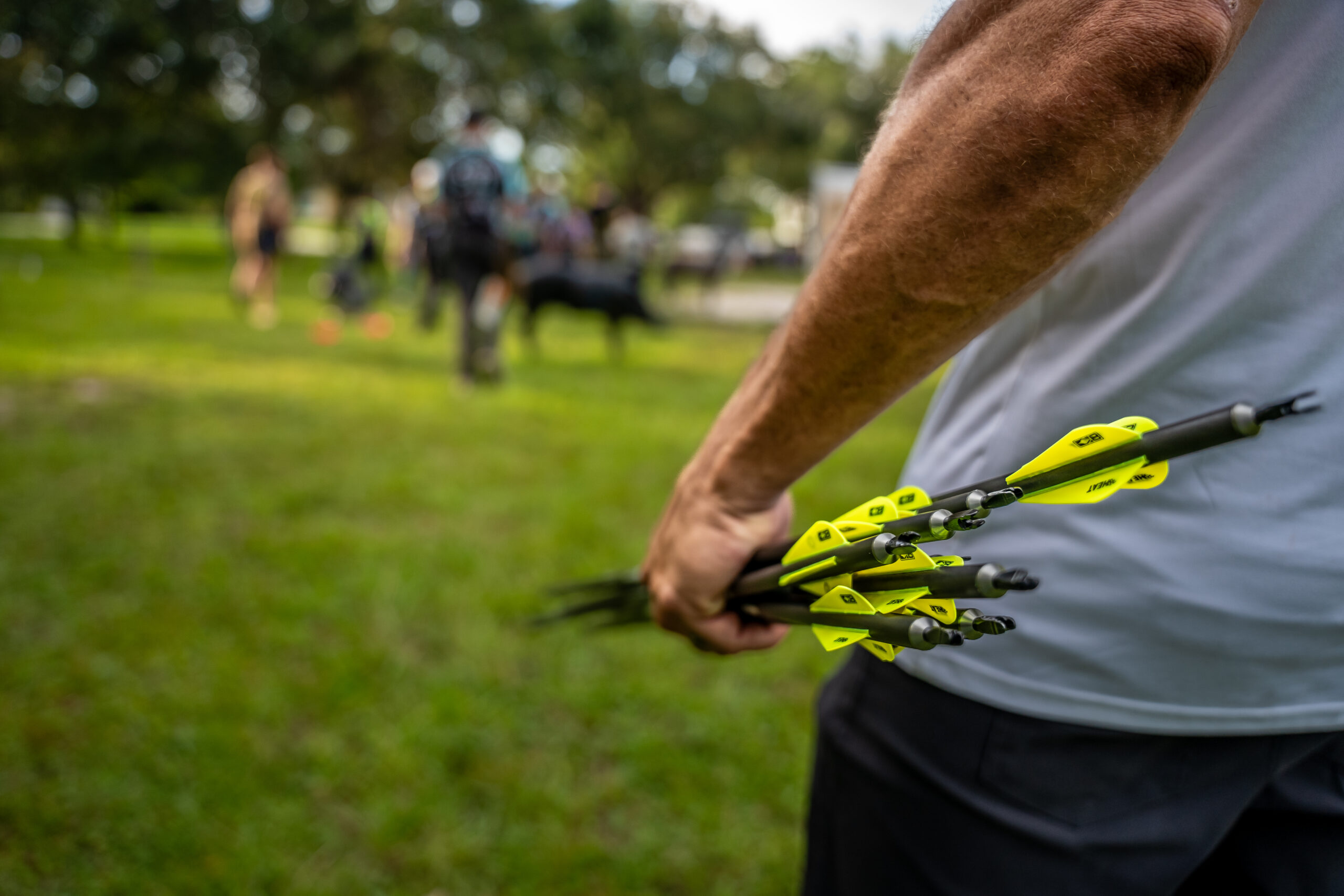 Custom arrow builds at Archery Sarasota — purpose-built arrows for tournament, hunting, and TAC archers in Sarasota, FL